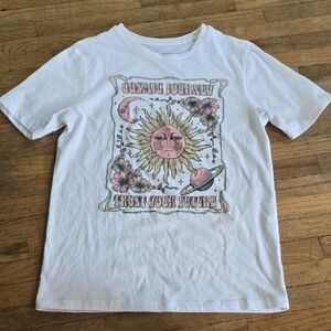 Wonder Nation White Cosmic Journey Tee